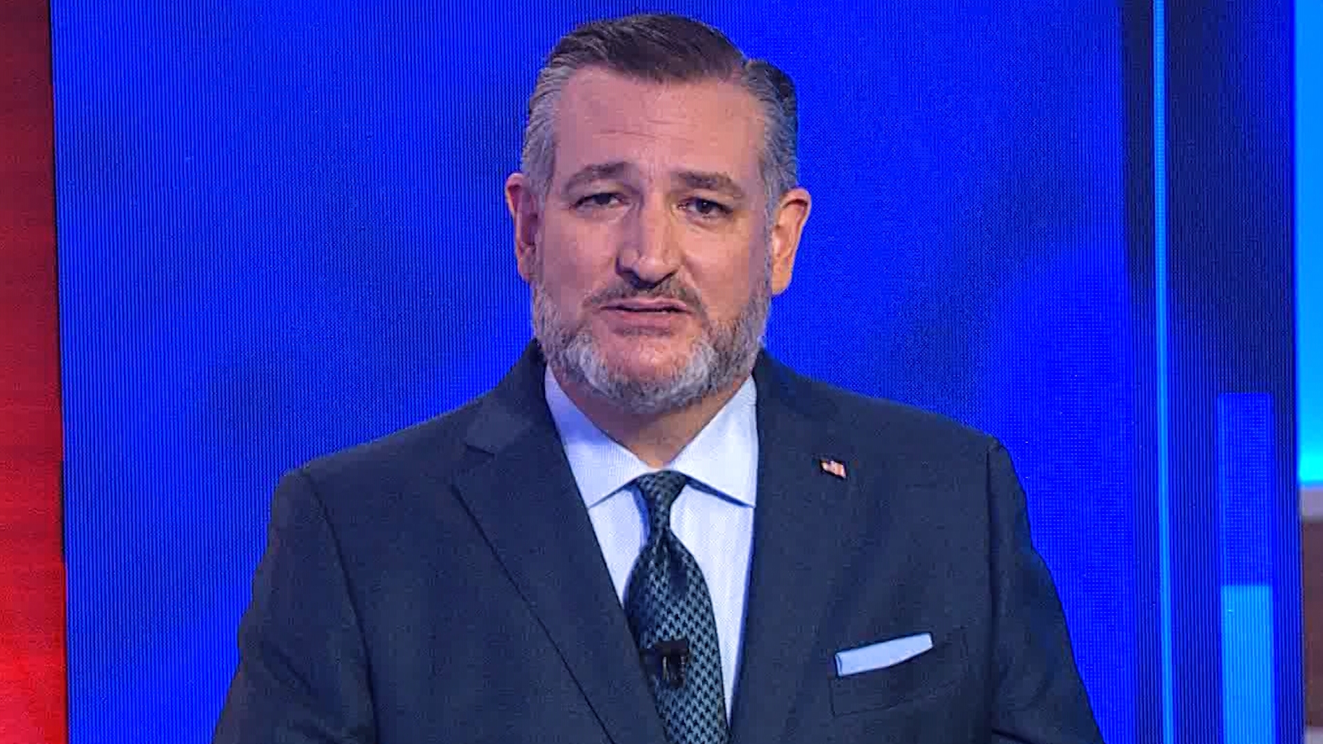 Sen. Ted Cruz and Rep. Colin Allred take the stage at WFAA's studios in downtown Dallas in their first and only televised debate.