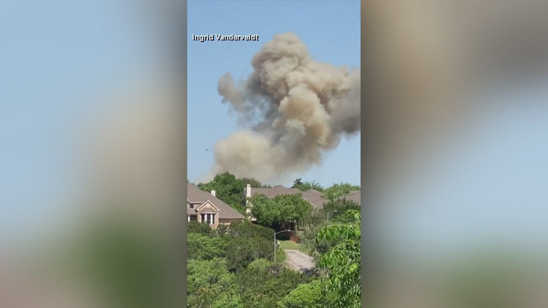 At least 24 homes were damaged in the explosion, which was heard as far north as Georgetown.
