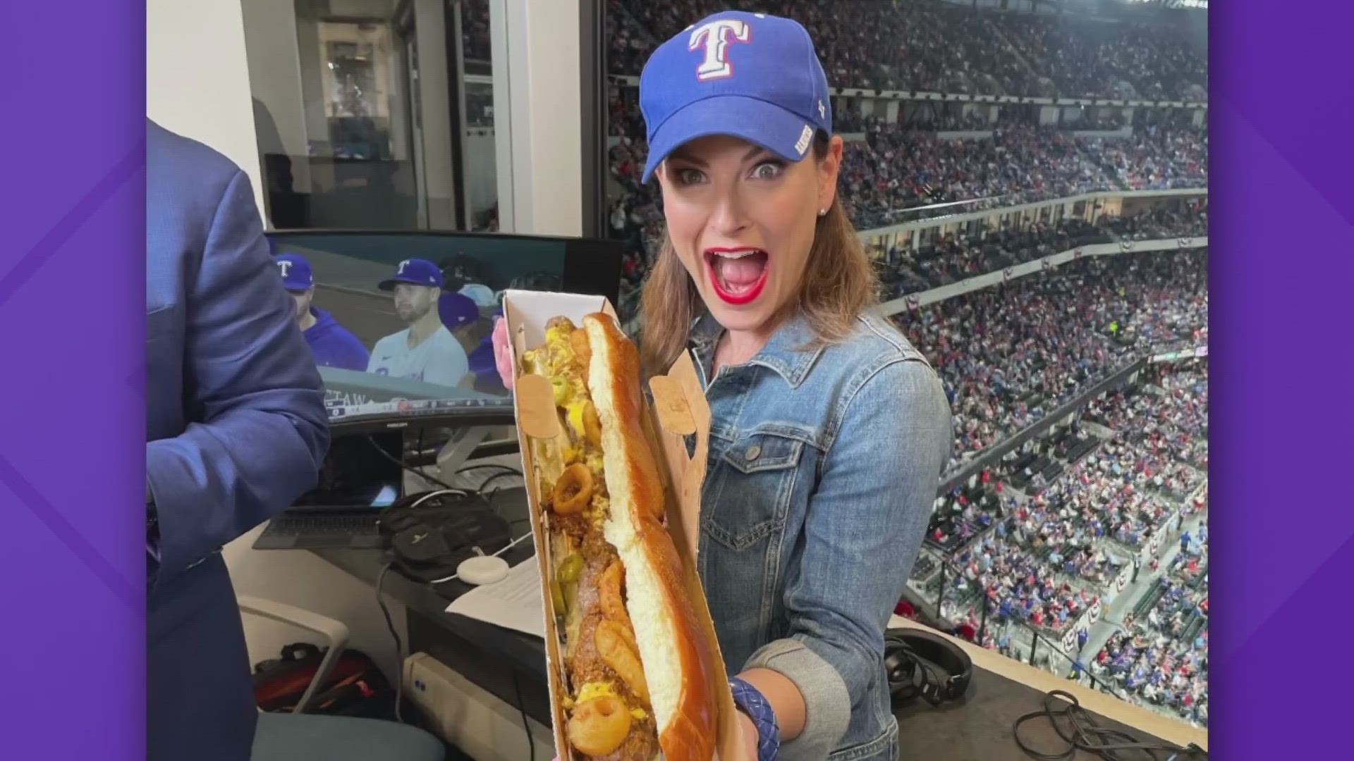 The new offering is "24 inches of Nolan Ryan beef" -- and the consensus from WFAA's Joe Trahan and Teresa Woodard? It's delicious!