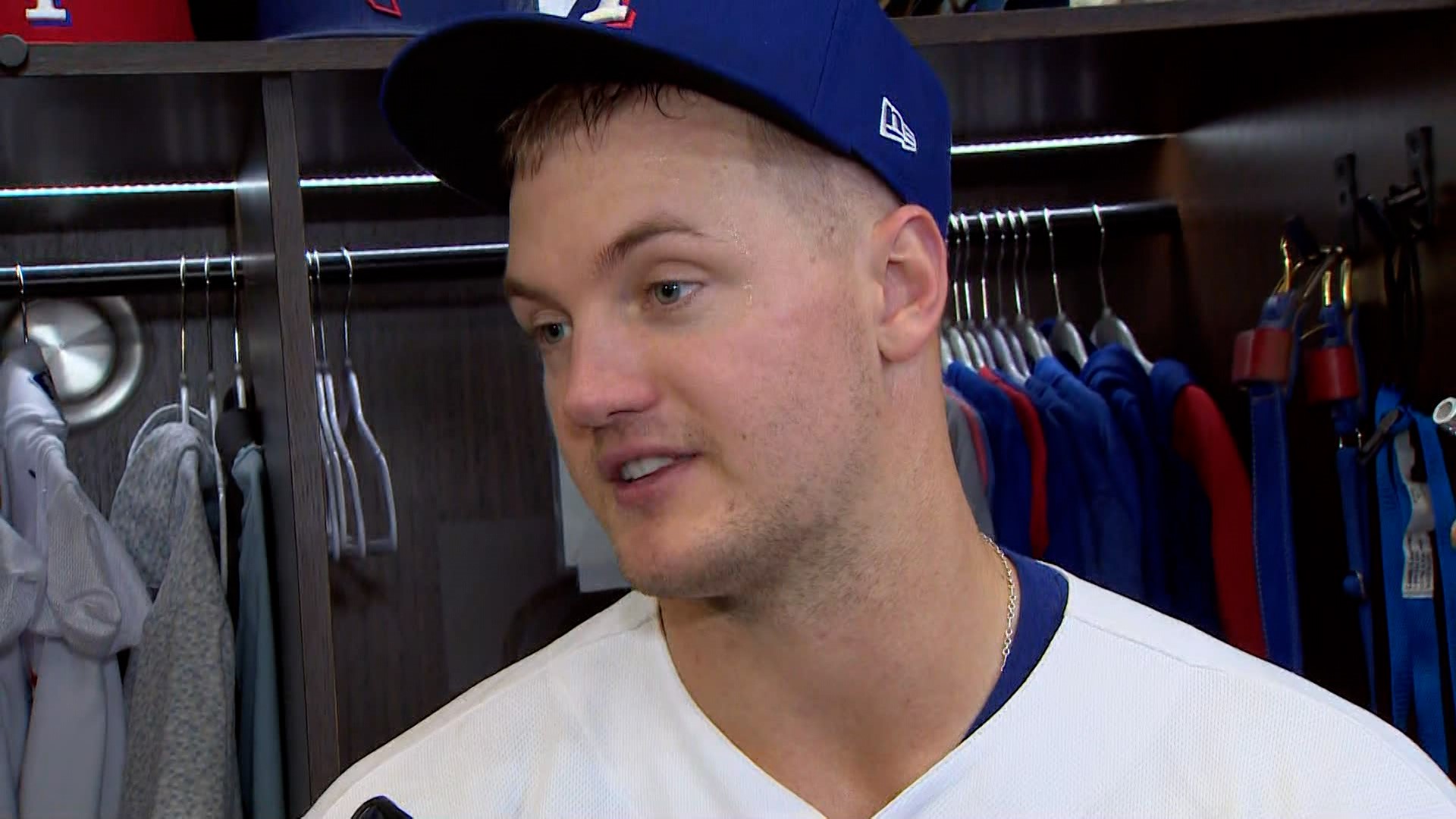 Texas Rangers: Josh Jung Reacts To World Series Game 1 Win | Wfaa.com