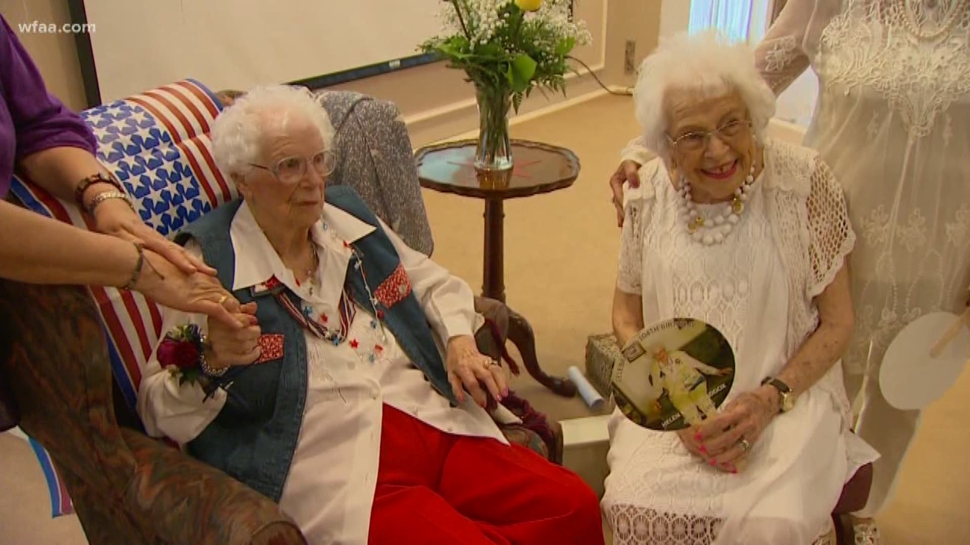 104-year-old shares secret to independence