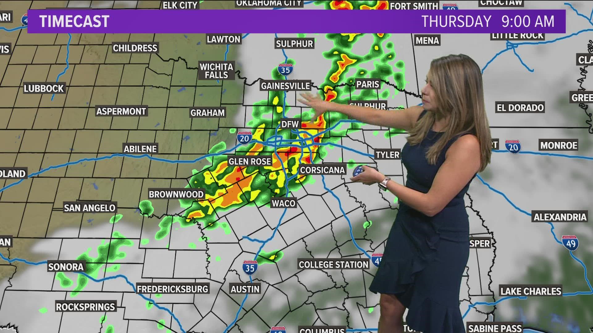 DFW Weather: Tracking our next round of storms