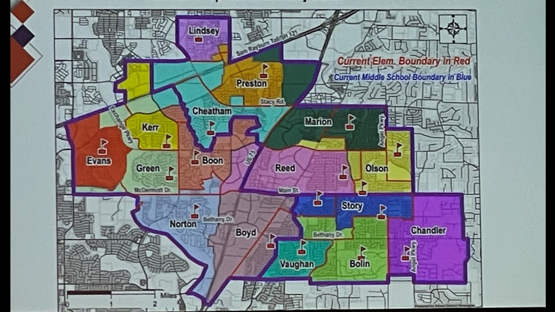 Allen High School Campus Map