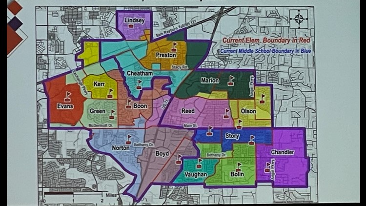 Allen ISD reveals newly proposed elementary attendance boundaries amid parent protests