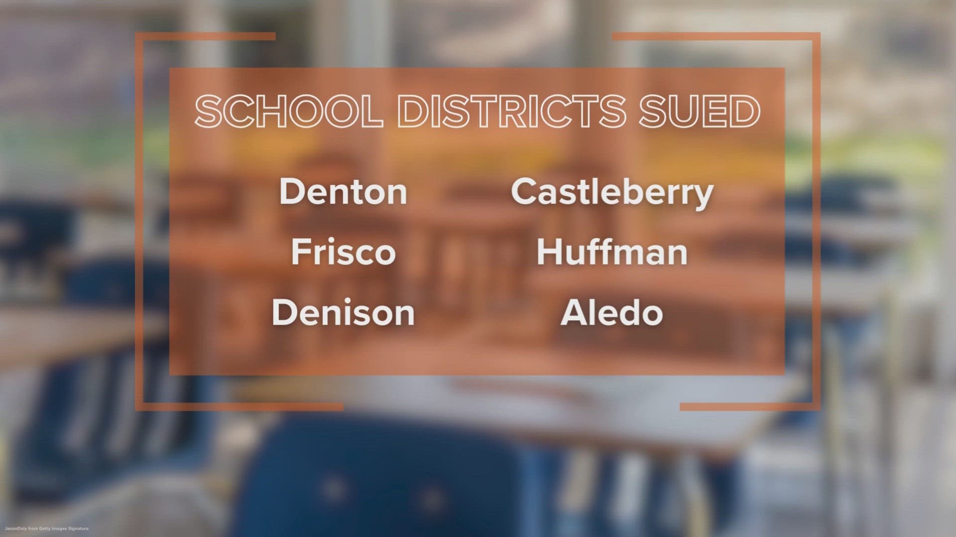 Ken Paxton has added Aledo ISD to the list of schools he is suing.