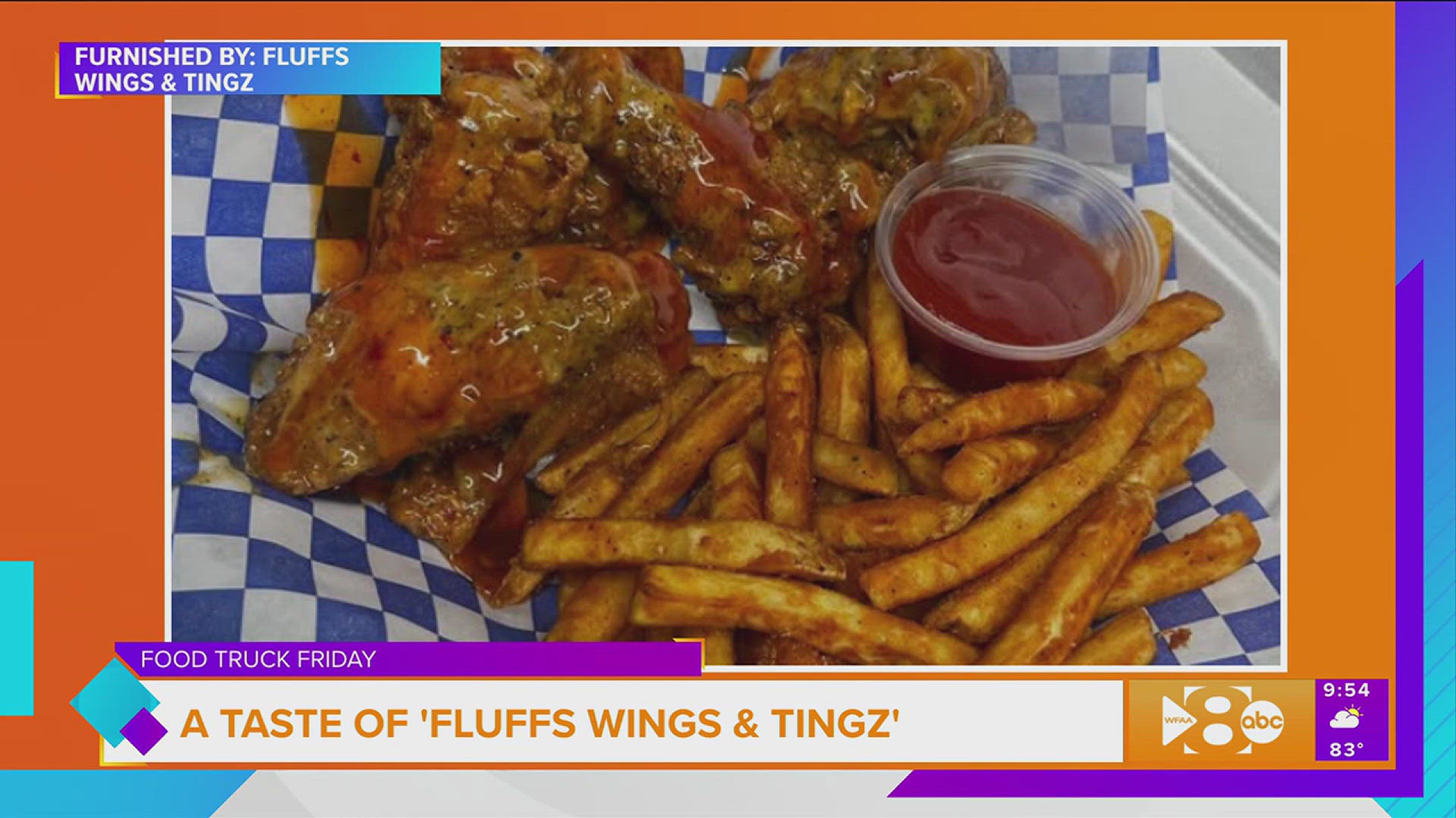 Flavio Pesina, owner of Fluffs Wings & Tingz shares how he started his food truck business and gives us a taste of his most popular menu items. 