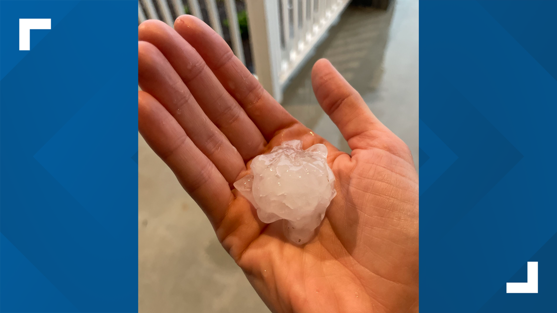 Golf ball-size hail and high winds hit North Texas Monday night | wfaa.com