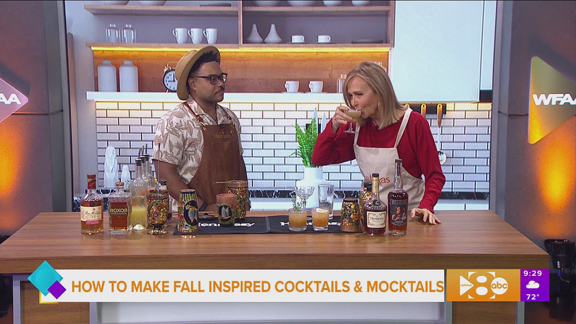 Thomas Holbert, also known as "Tommy The Bartender", shows us how to make fall inspired mocktails and cocktails this season.