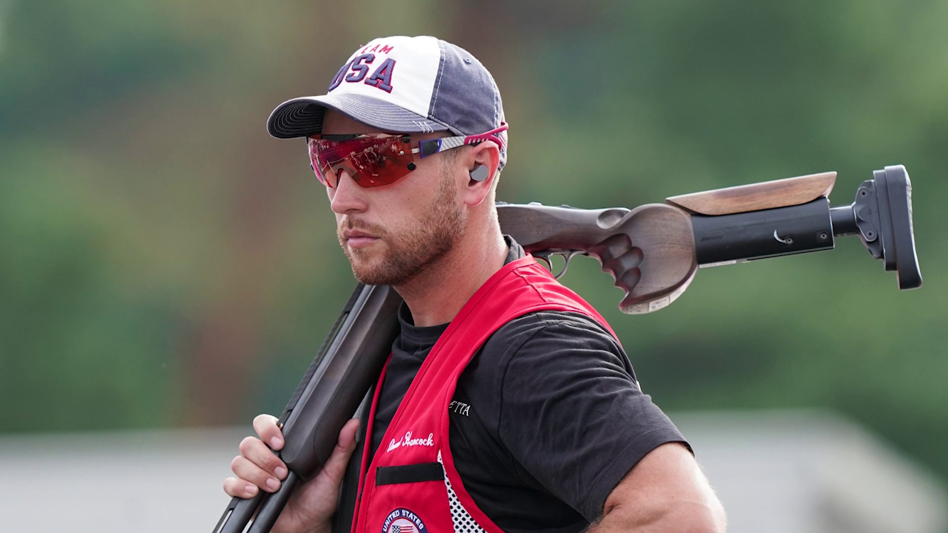 North Texas father wins gold in skeet shooting at Olympics | wfaa.com