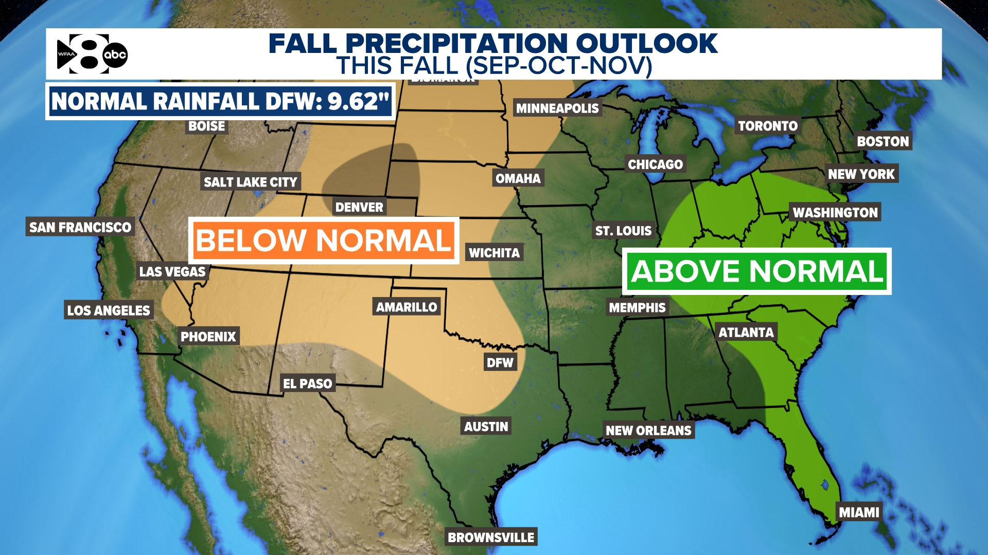 North Texas Farmer's Almanac prediction Fall 2025: What to know | wfaa.com