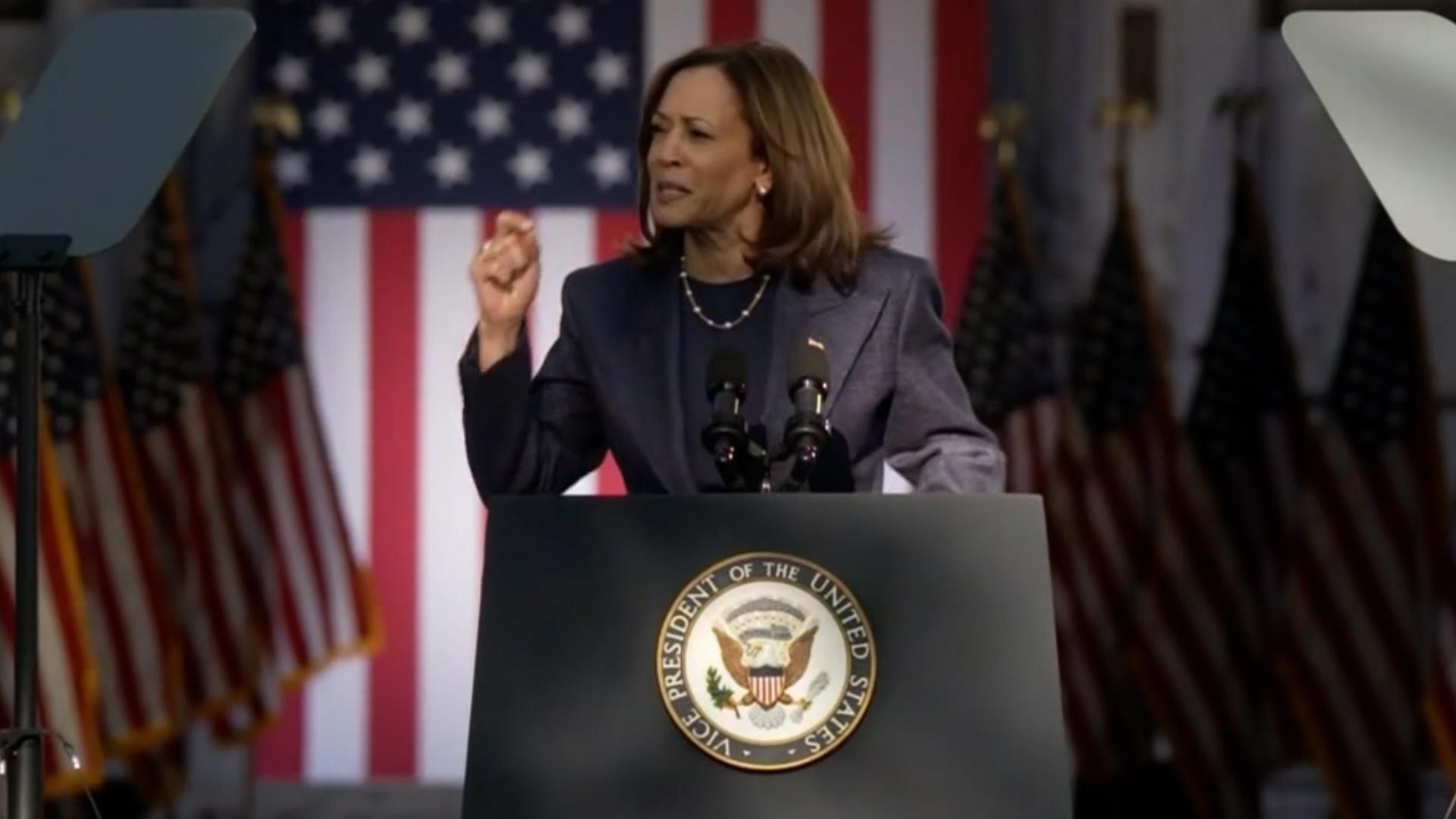 Kamala Harris full speech at campaign rally in Pennsylvania (Oct. 16