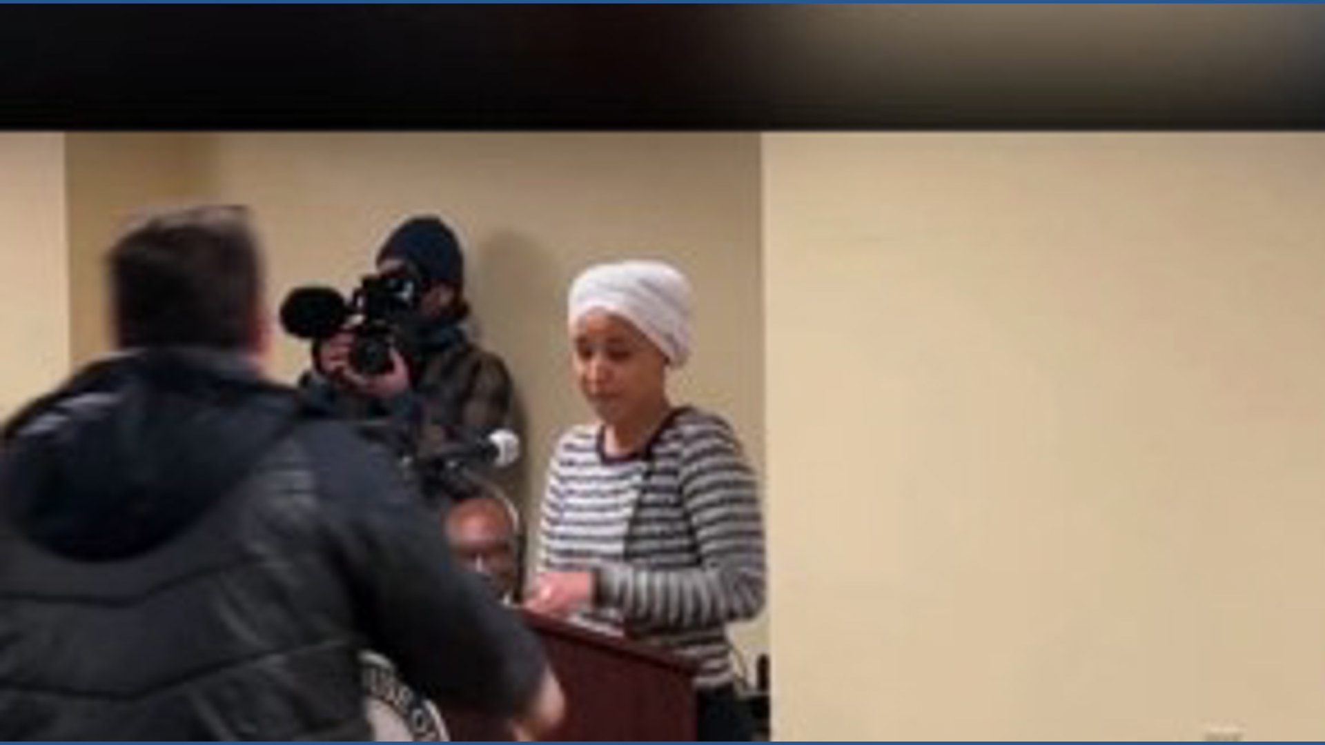 Rep Ilhan Omar sprayed at town hall | wfaa.com