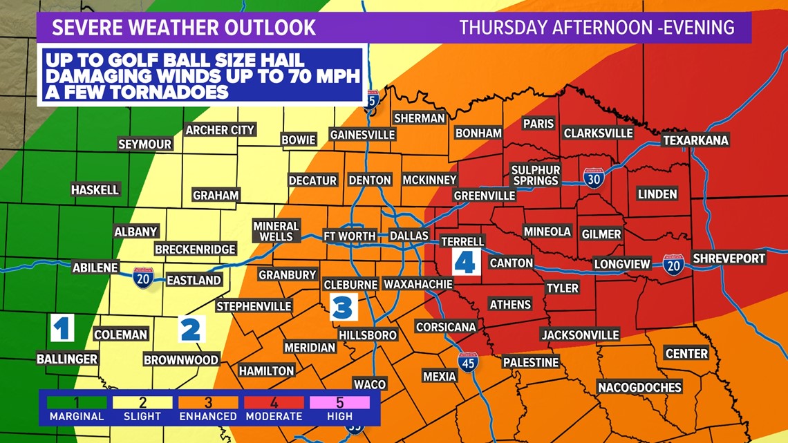 Severe weather in Dallas-Fort Worth: Timeline, risks and more - Vimarsana News