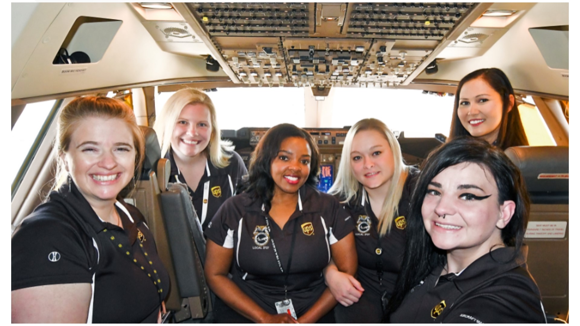 UPS sends its 1st all-female technician team to competition | wfaa.com