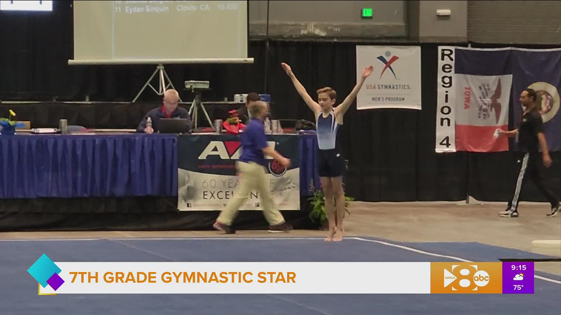Colton Jimmerson tells us about his journey and triumphs as a gymnast and his goals for the future.