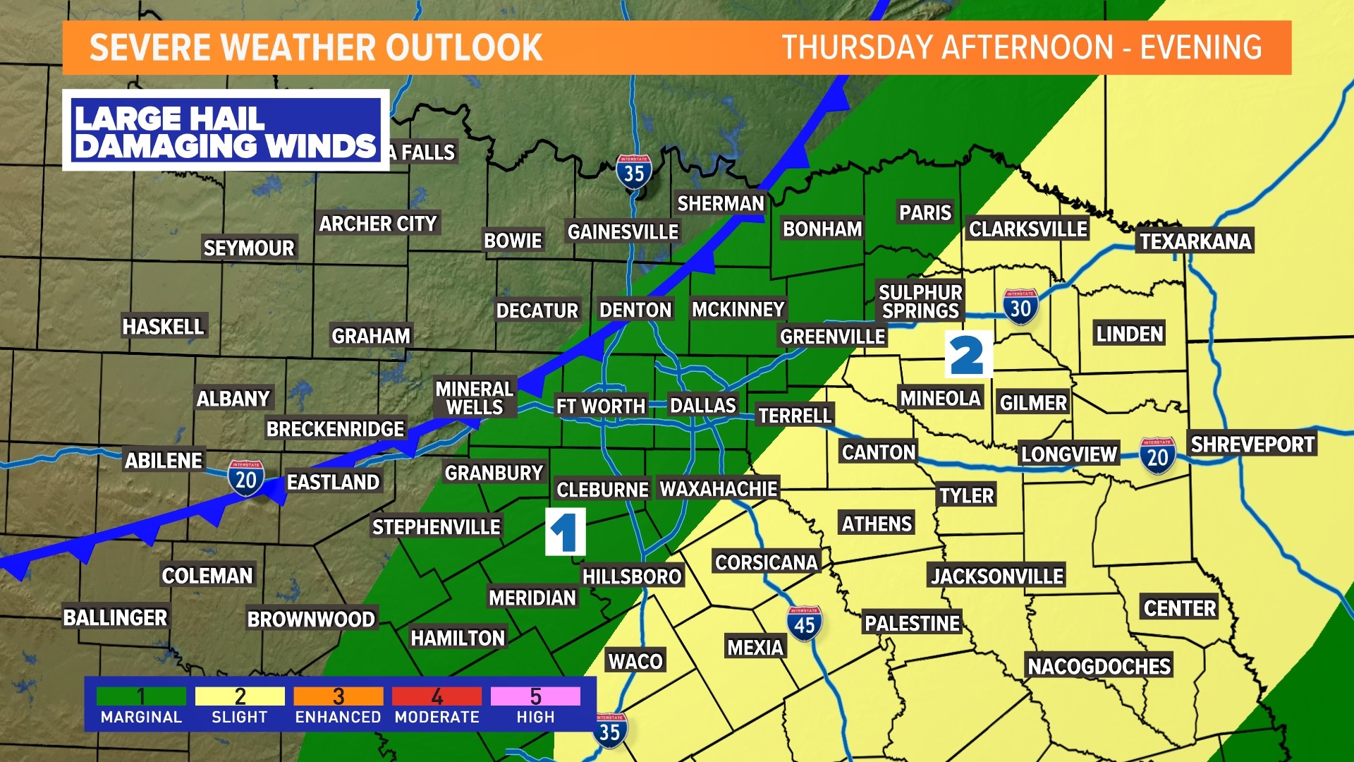 DFW WFAA Weather Forecast: Friday Storm Chances, Timeline | Wfaa.com