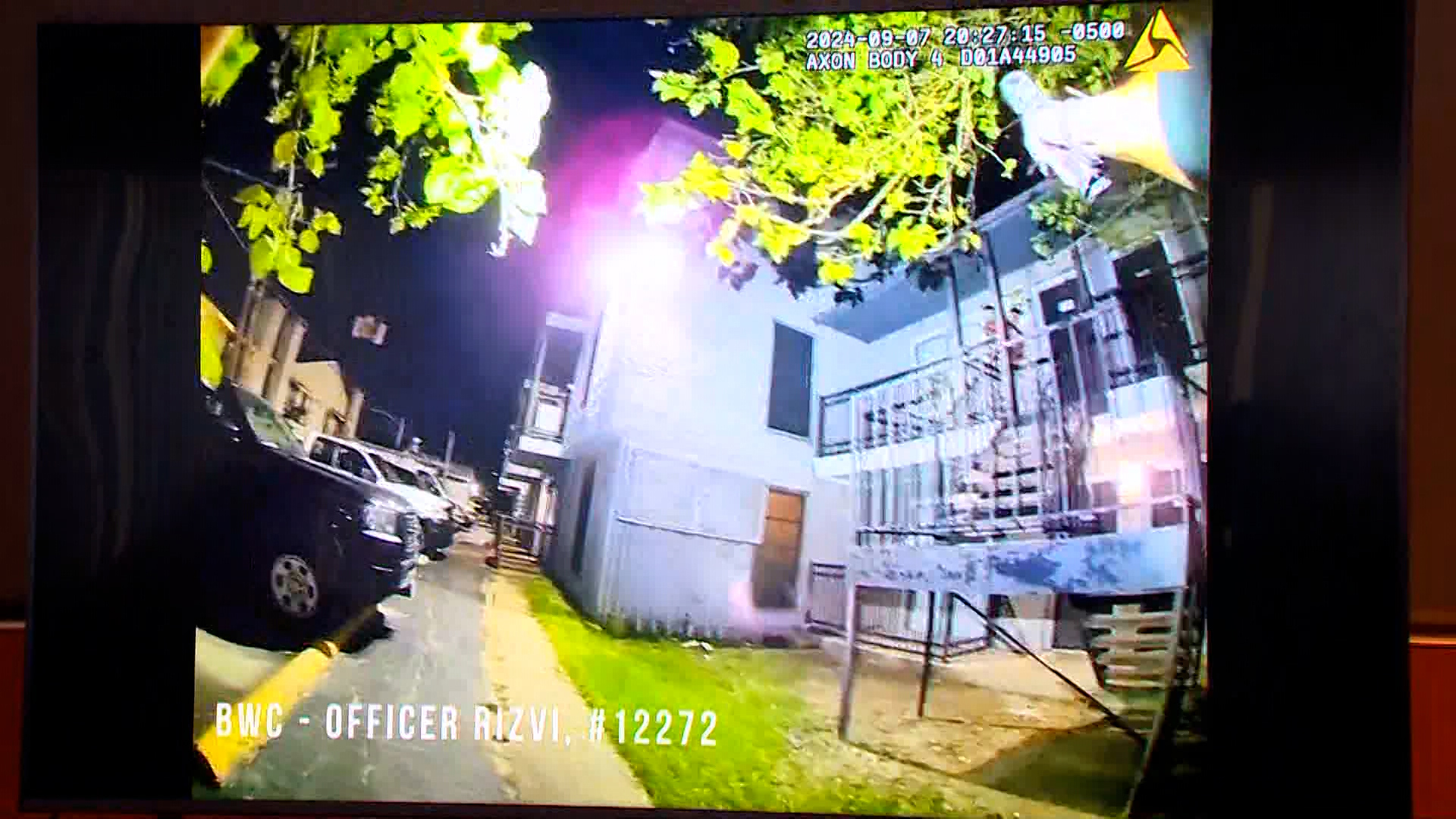 The Dallas Police Department released body camera footage showing an officer-involved shooting.