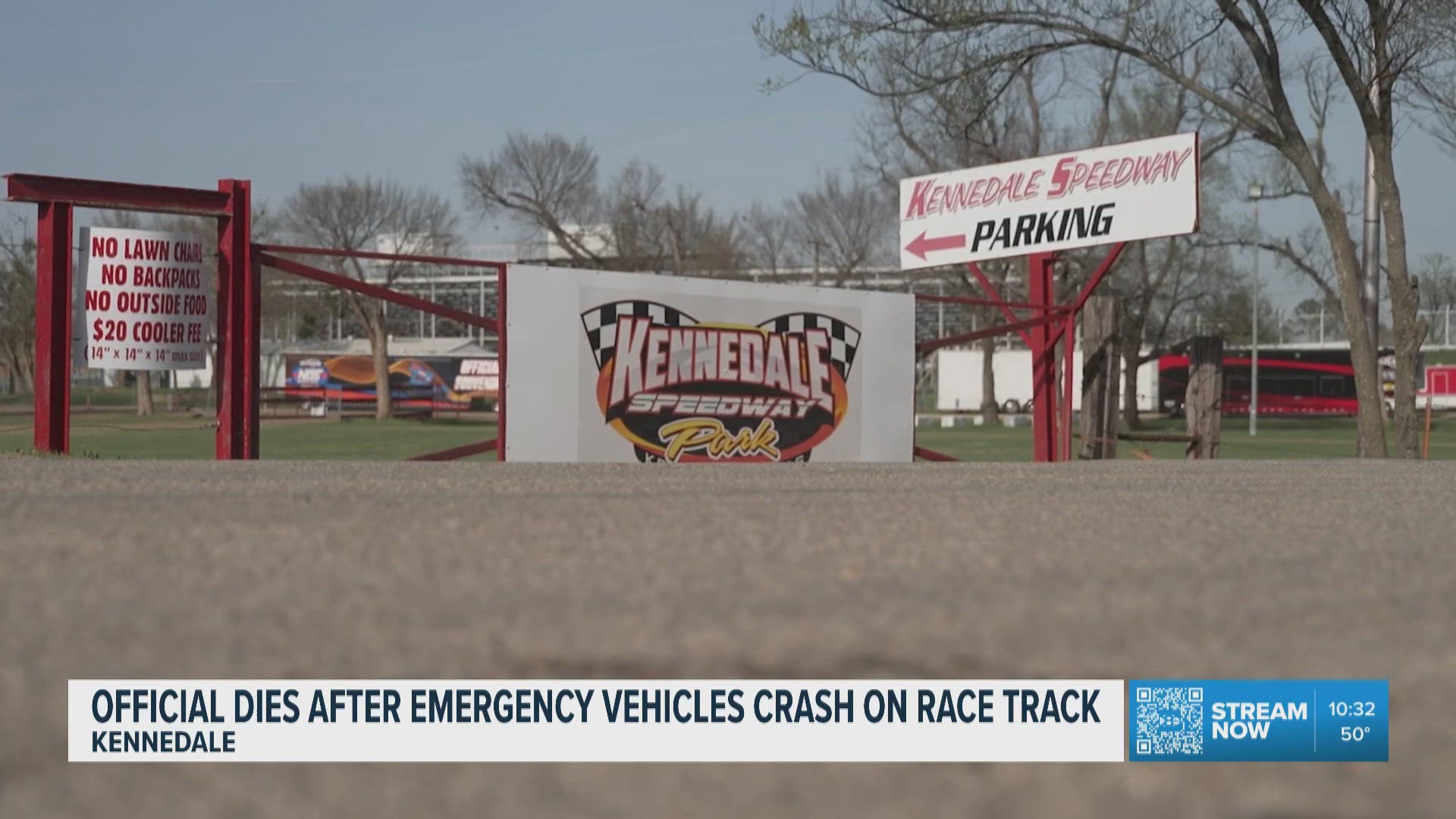 Official dies after emergency vehicles crash in Tarrant County racetrack