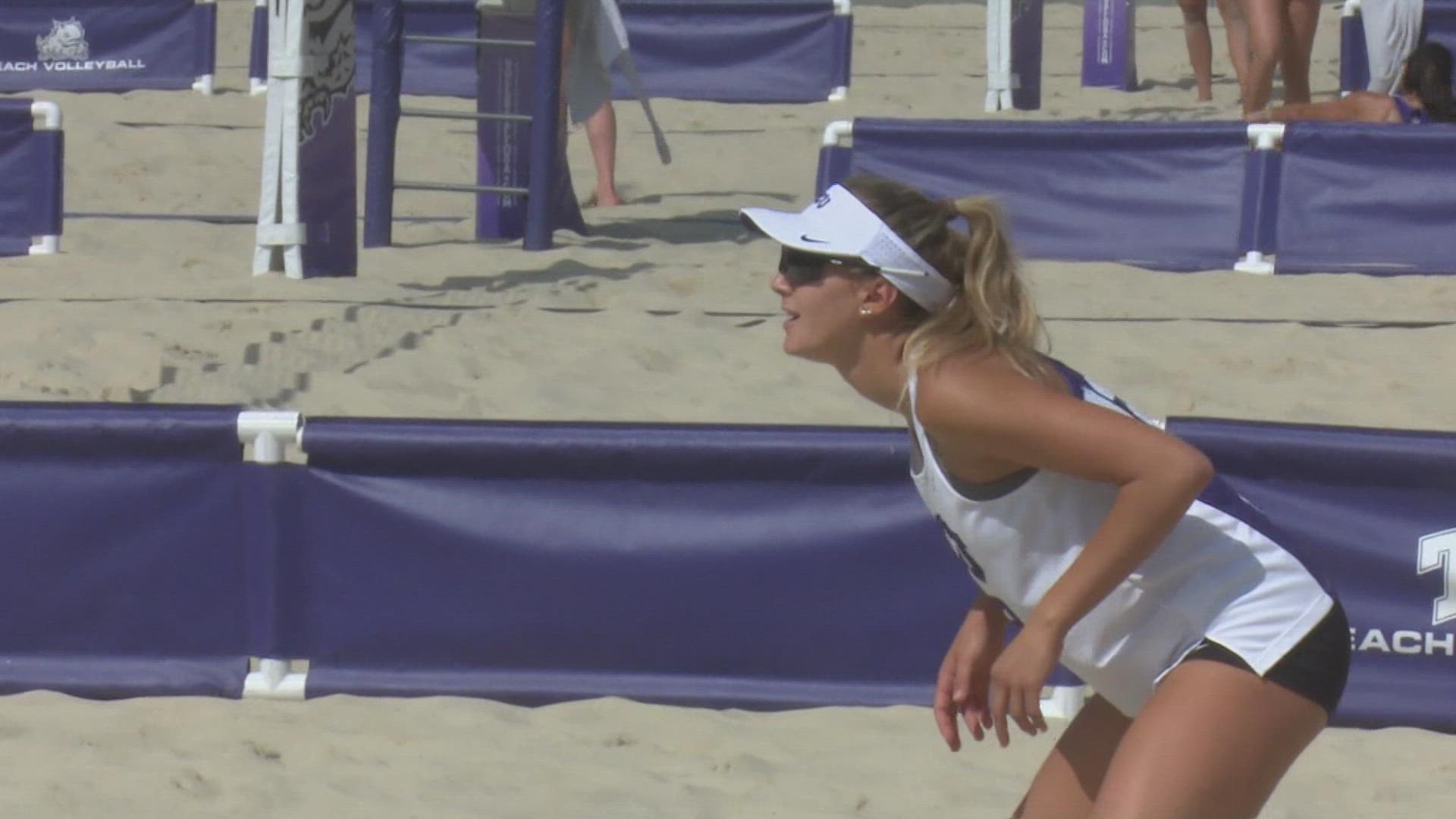 You will not find a beach anywhere near North Texas. Yet, that has not stopped TCU from putting together one of the top beach volleyball teams in the country.