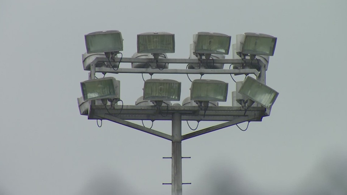 City of Dallas to inspect integrity of light poles around public sports fields