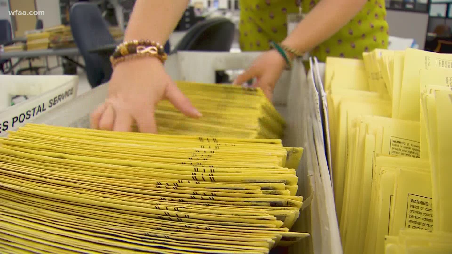 What happens after you send your mail-in ballot? WFAA caught up with officials in Collin County for a look behind the scenes.
