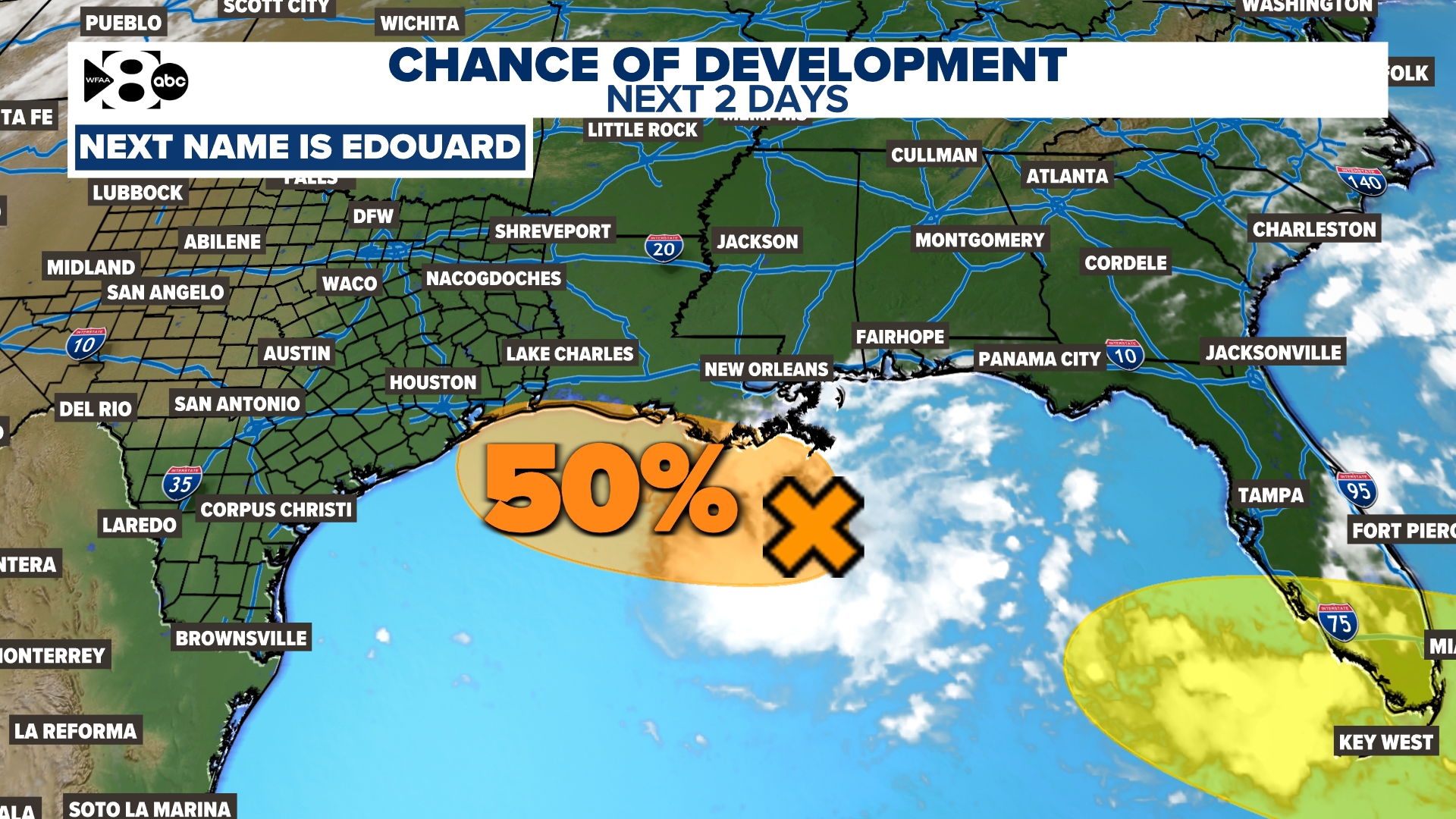 Could a tropical system bring North Texas some rain this week? Here's what's brewing in the Gulf and how it could impact Texas.