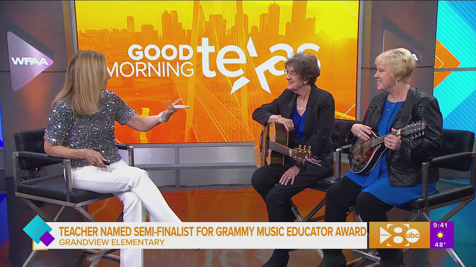 One Texas teacher was nominated as a semi-finalist for the Grammy Music Educator Award. She joined GMT to tell us more and perform with her Zebra Strings orchestra.