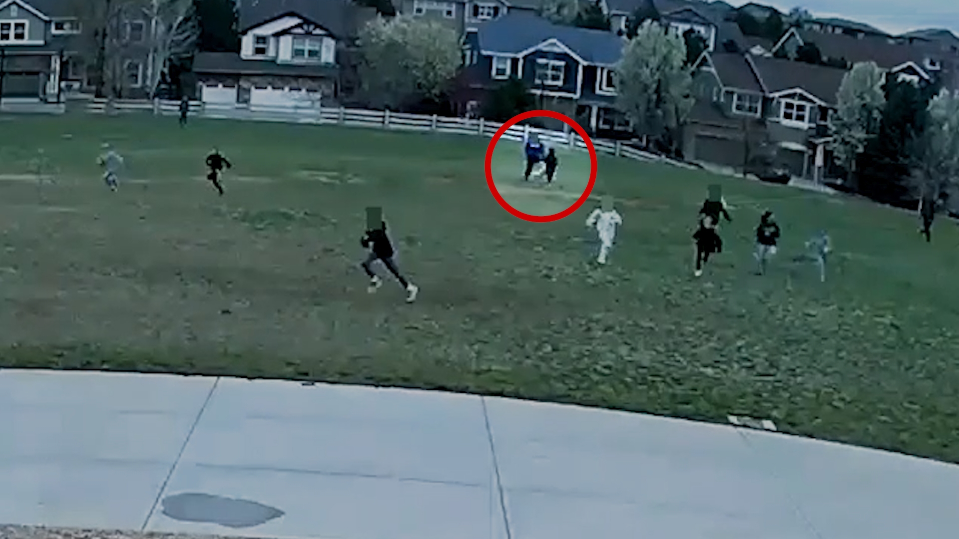 A video released by Cherry Creek School District shows an incident this month when a registered sex offender tried to grab a child at an elementary school.