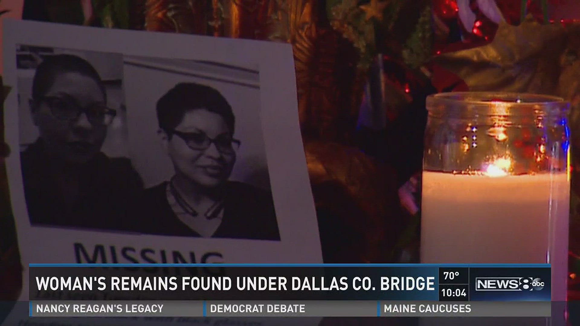 Woman's remains found under Dallas County bridge