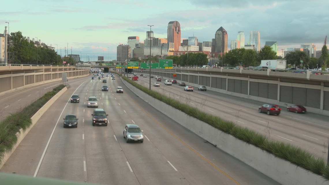 Dallas, Texas speed limit on U.S. 75: 65 mph signs installed | wfaa.com