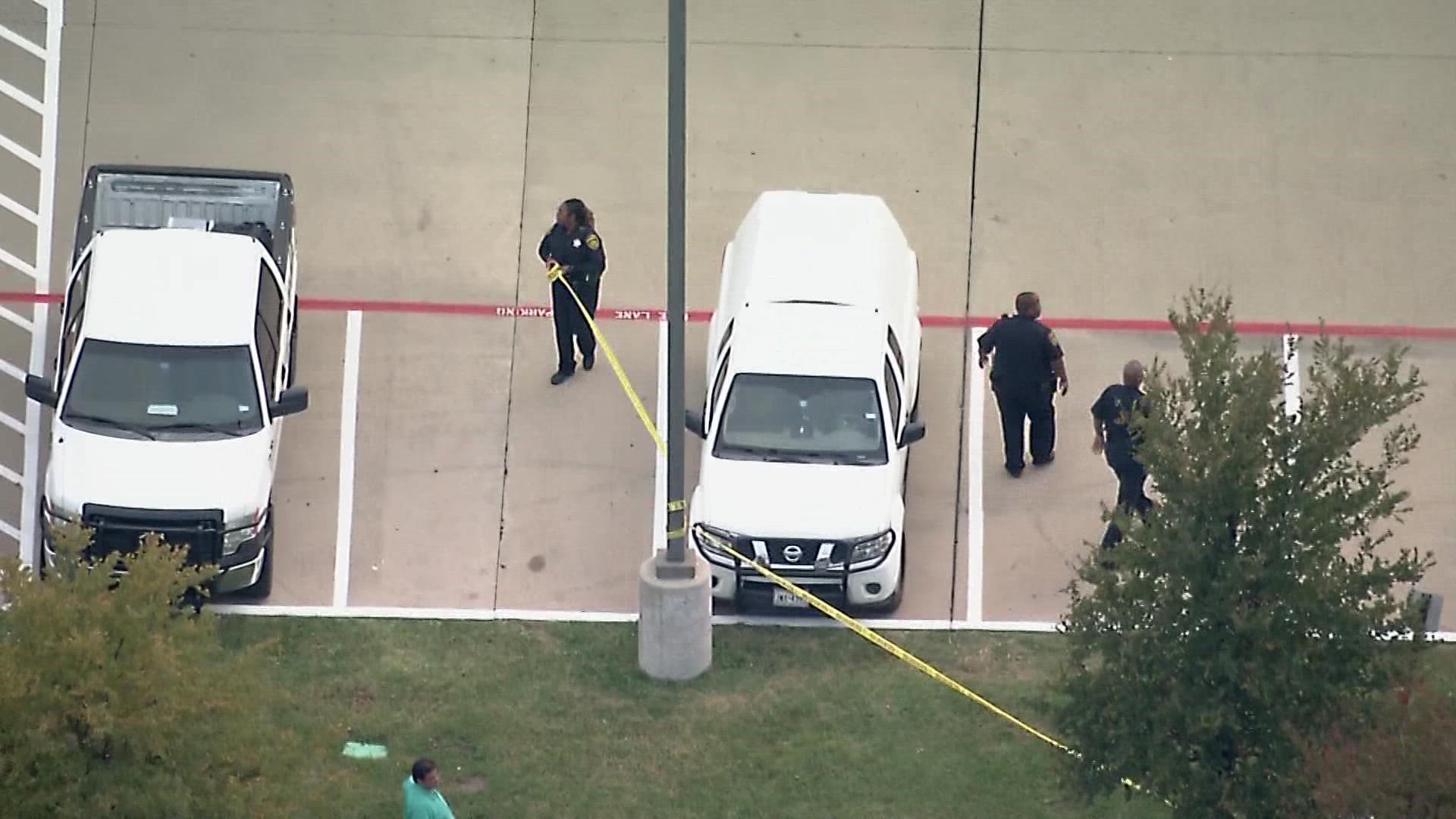 Reports of shots fired inside of Dallas County Medical Examiner's