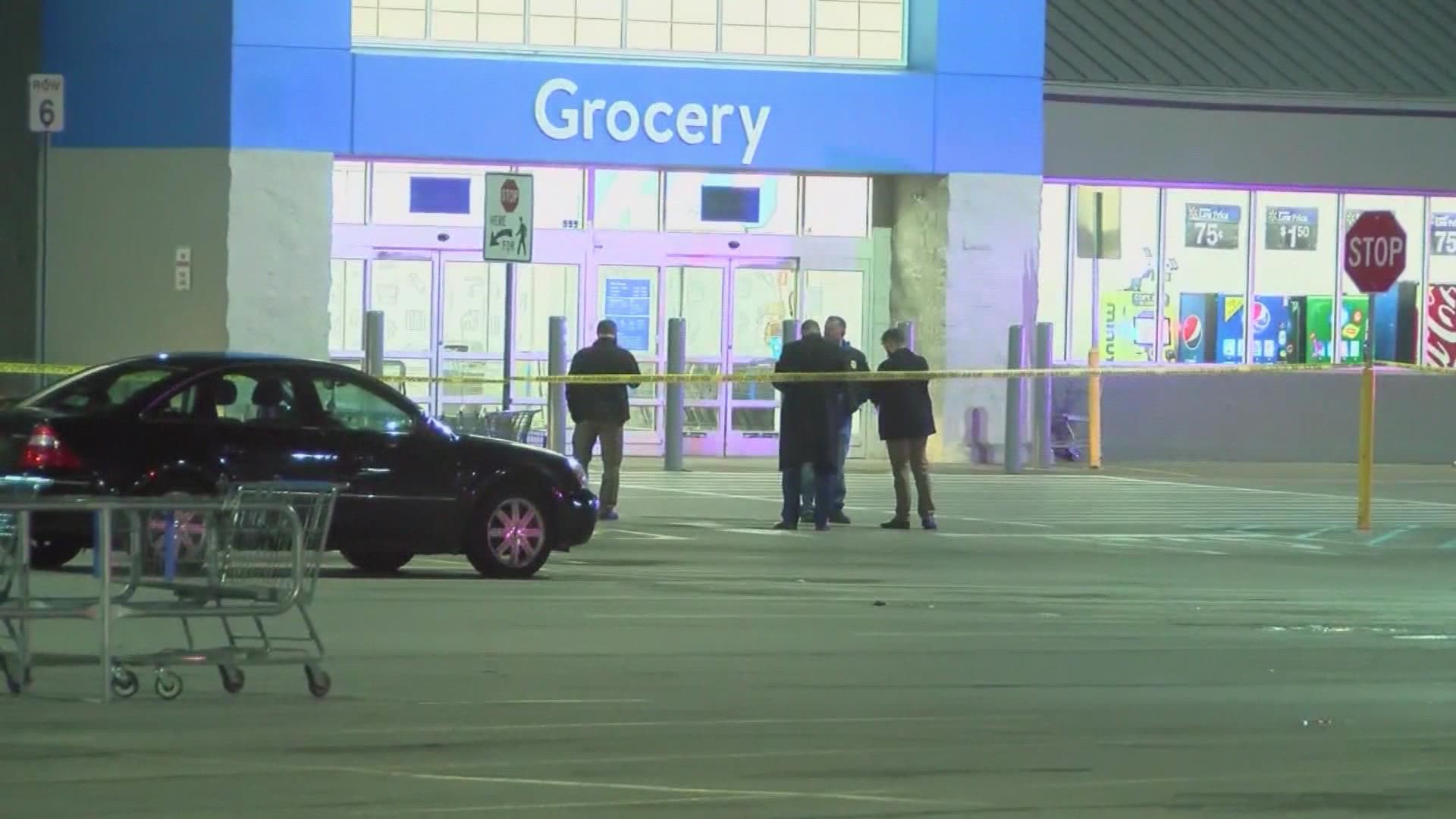 A gunman was killed in a shootout with police after allegedly opening fire in an Evansville, Indiana Walmart, wounding at least one person.