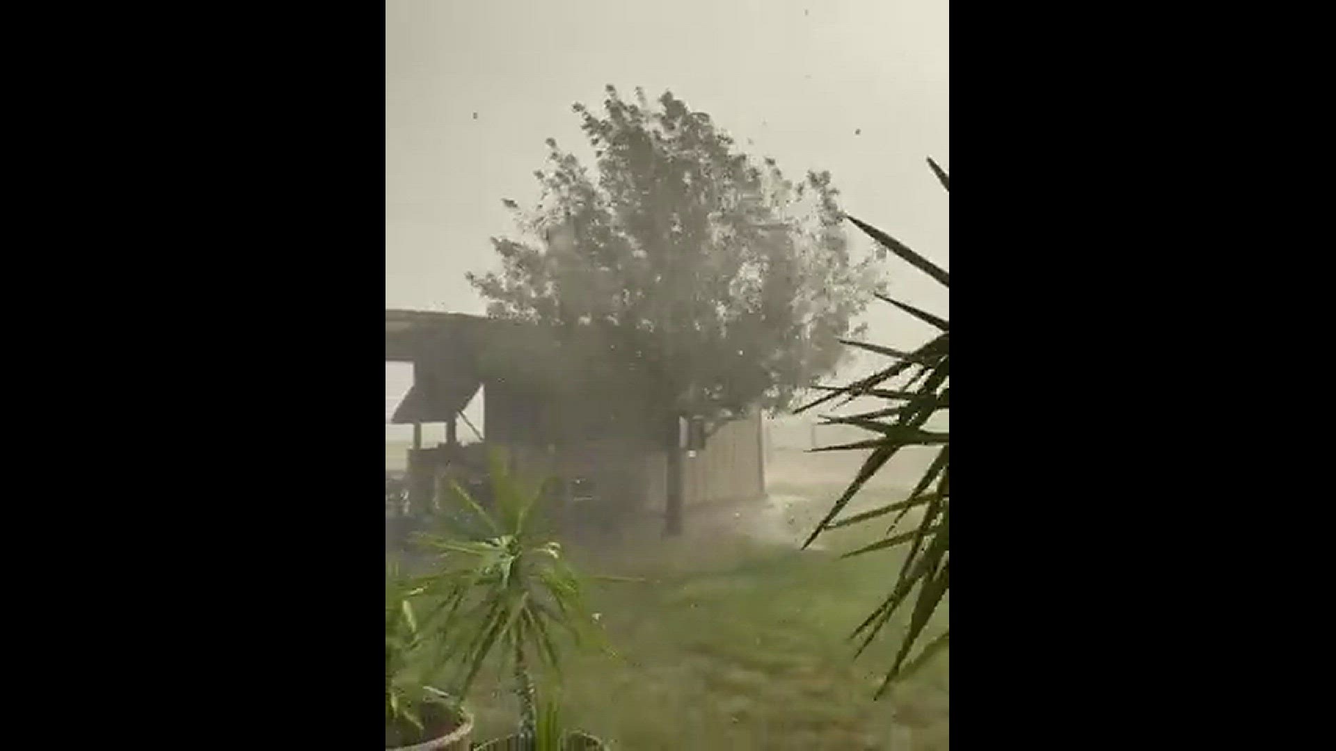 Thunderstorm in Krum