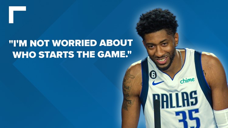 Christian Wood says he didn't know he's coming off bench with Mavs but not worried about starting