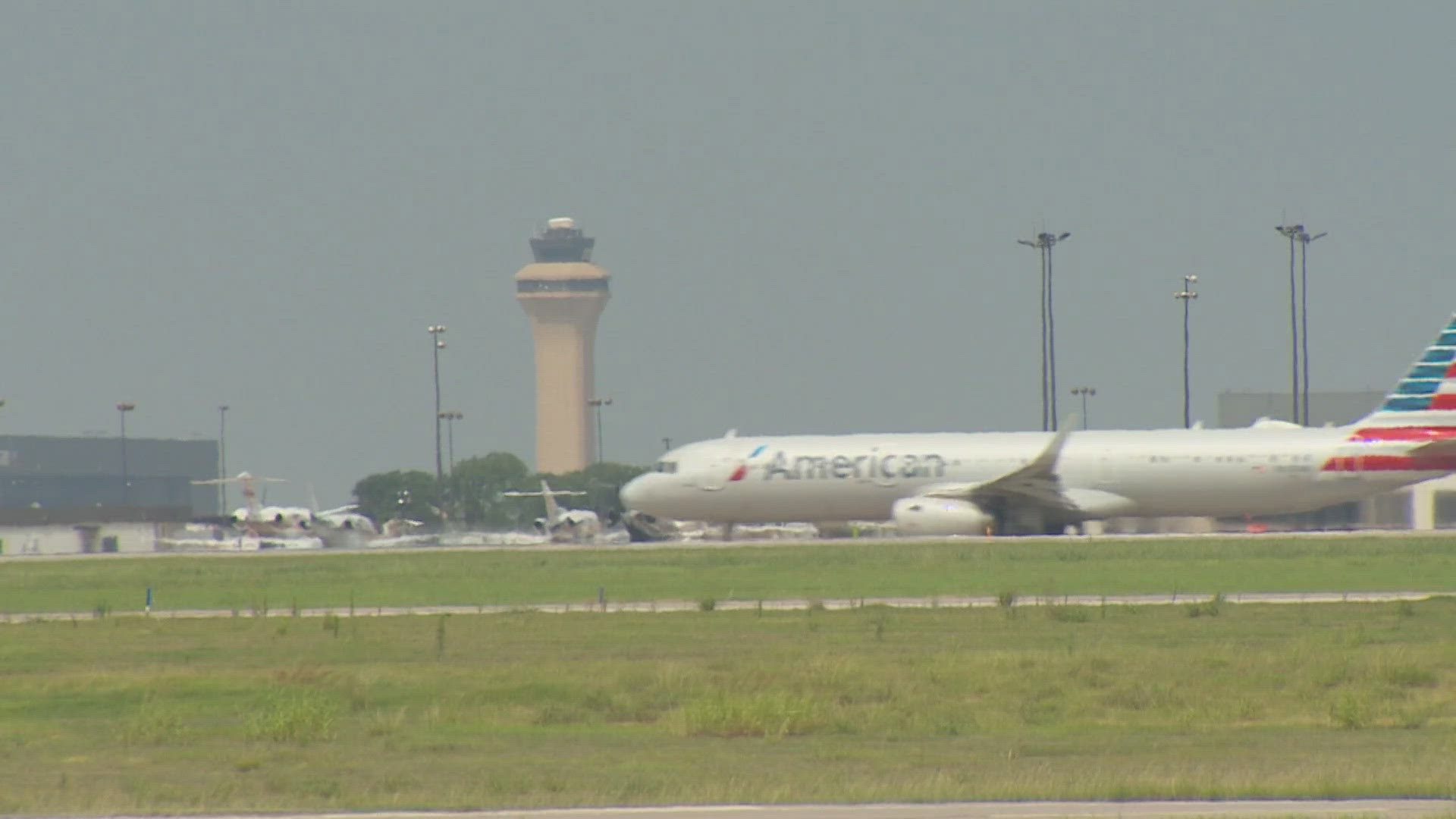 Work is underway at DFW Airport as the population of North Texas grows.