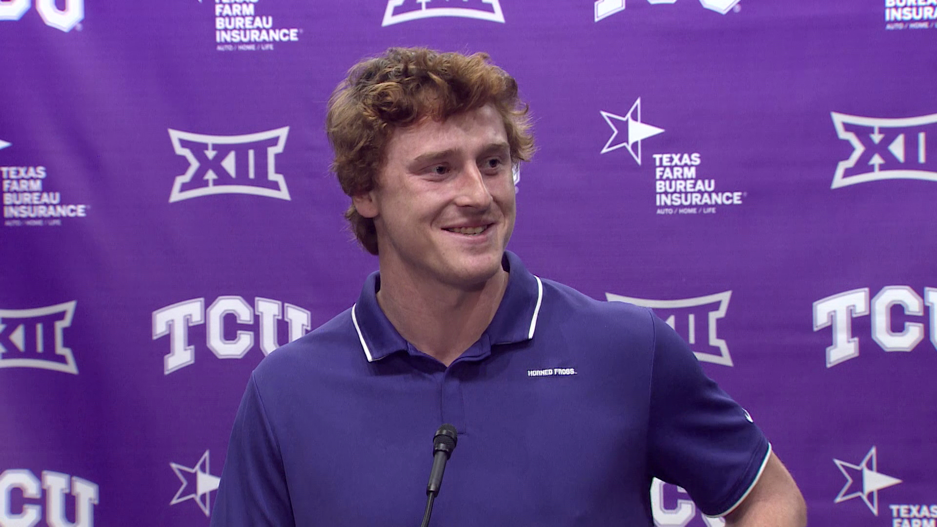 TCU QB and Iowa native Max Duggan led the Horned Frogs to a 12-1 record and a spot in the College Football Playoff.