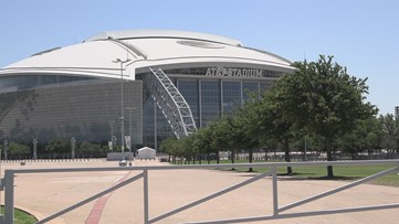 AT&T Stadium - The opening in AT&T Stadium is designed to emulate the Texas  Stadium opening recognized around the world. #FactFriday