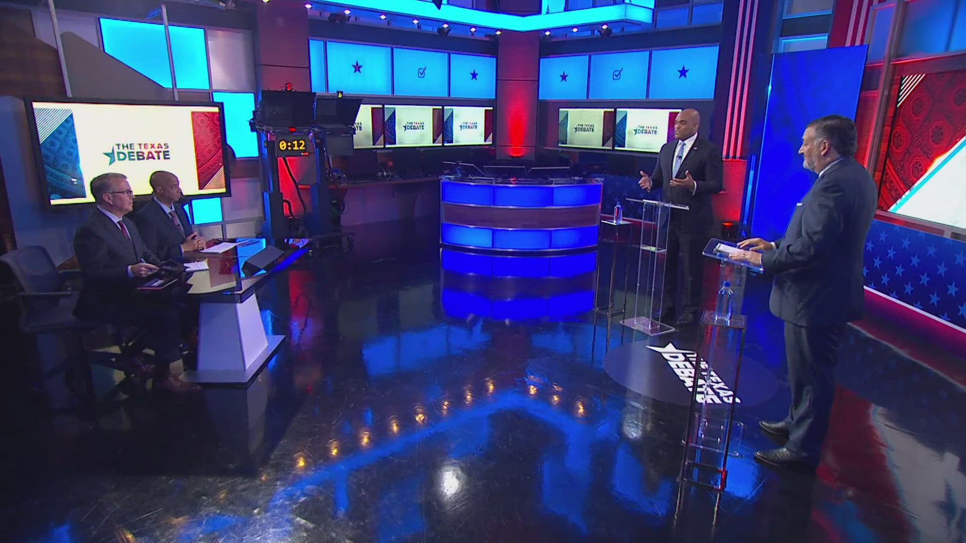 Allred and Cruz faced off in their only debate in their Senate race on WFAA last night.