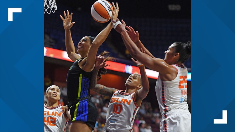 Dallas Wings clipped, lose Game 1 against Connecticut Sun in first-round of WNBA playoffs