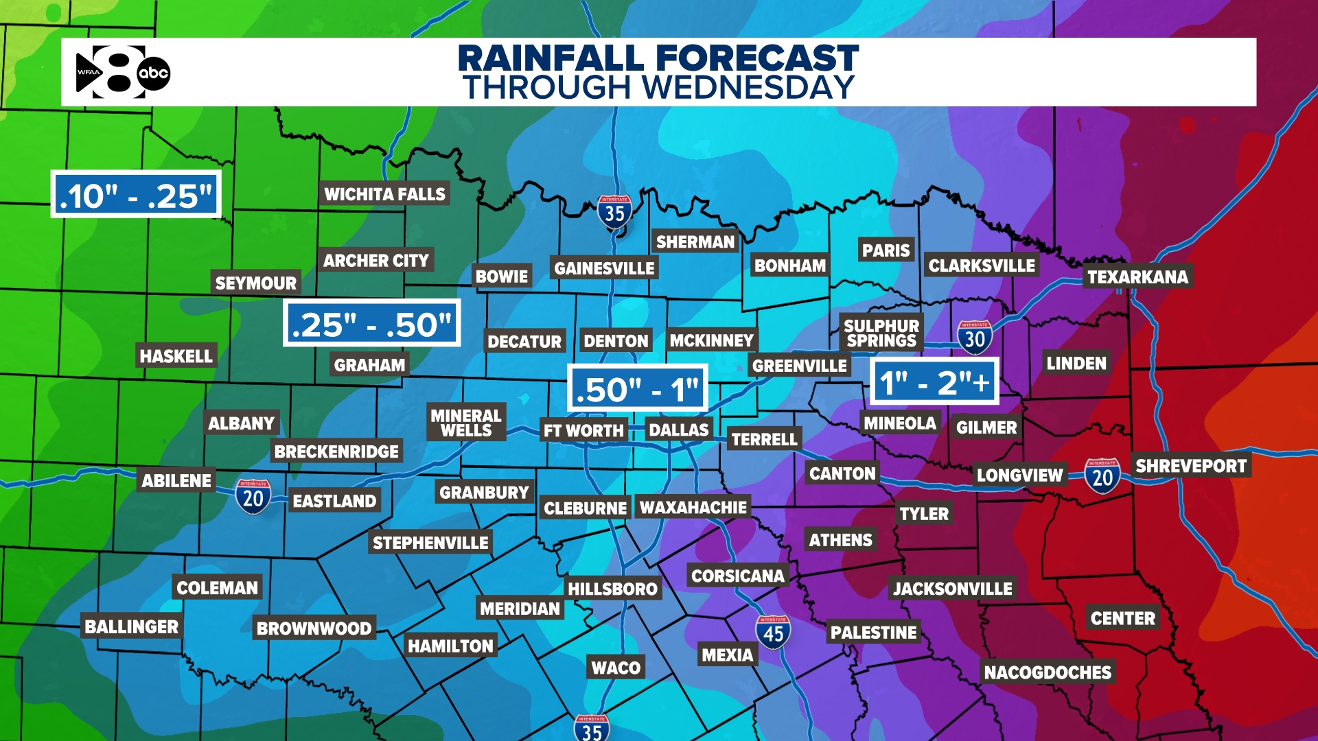 DFW Weather: Chilly temps and rain ahead for North Texas | wfaa.com