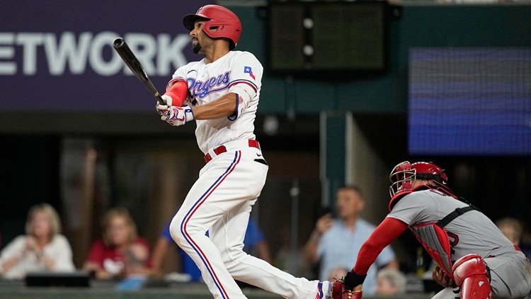 Semien runs hitting streak to 25 games with go-ahead double, Rangers beat Cardinals 6-4