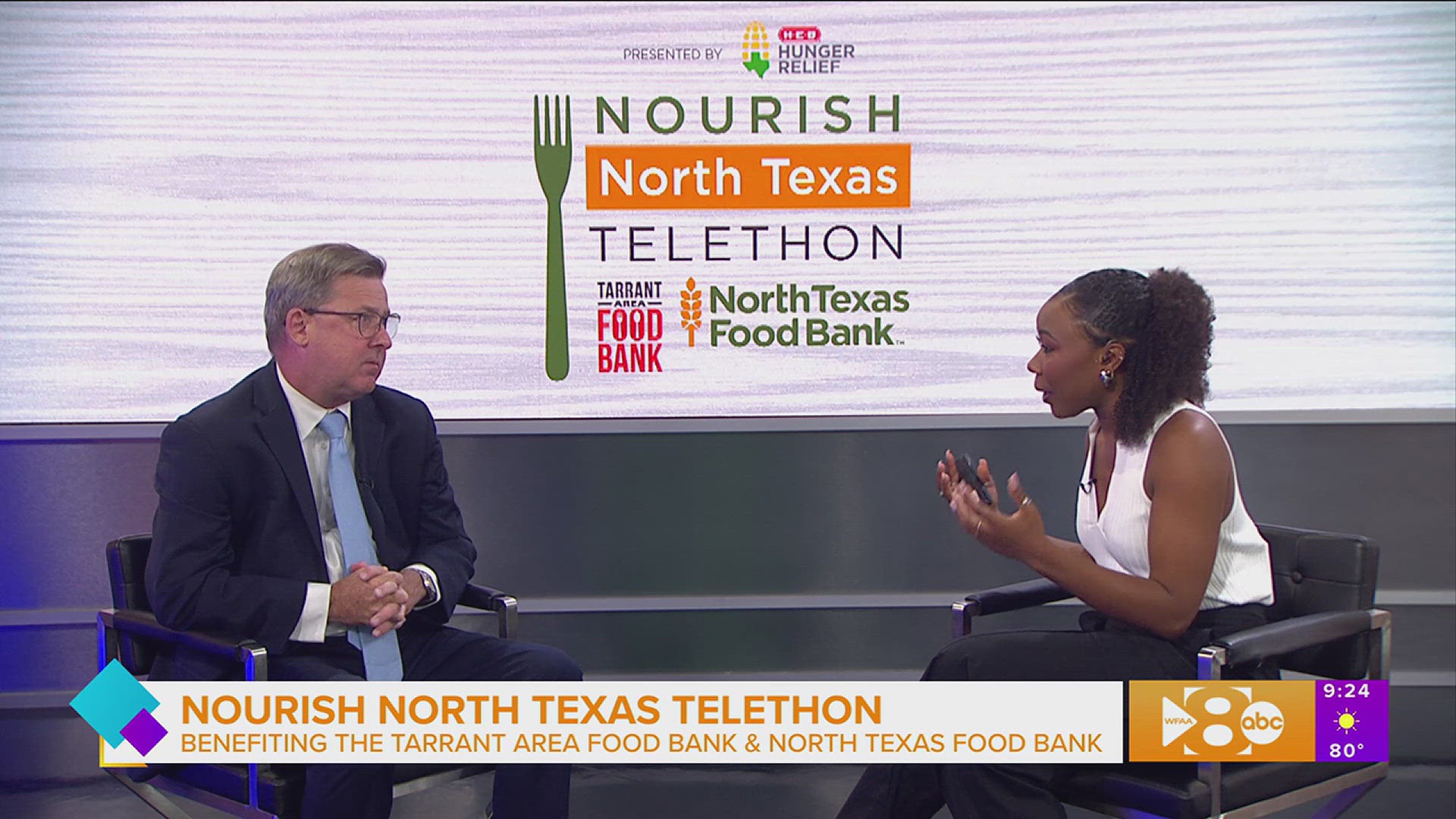 Tarrant Area Food Bank Chief External Affairs Officer, Stephen Raeside shares details about the Nourish North Texas Telethon. 
