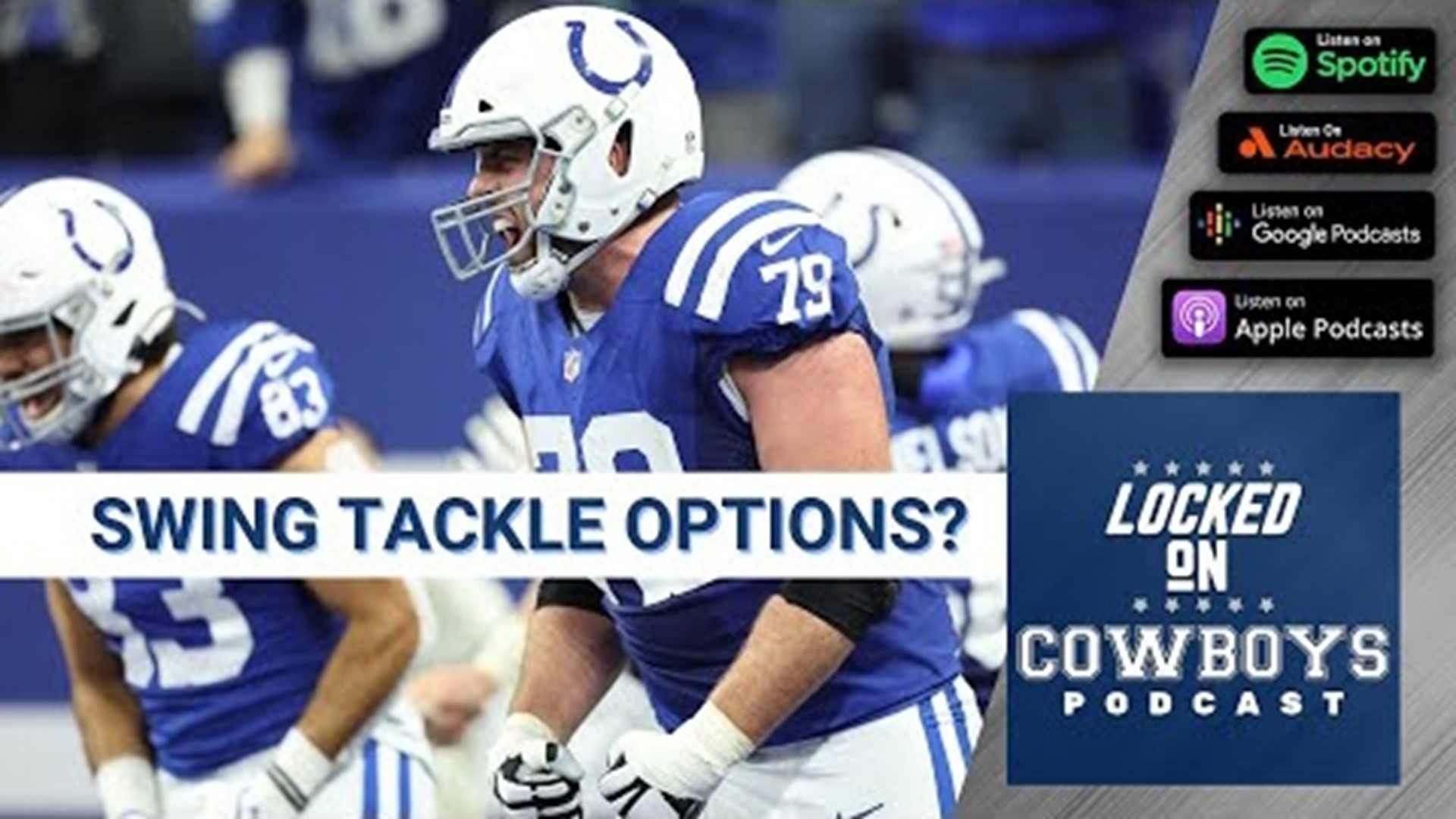 Marcus Mosher and Landon McCool discuss several swing tackle options for the Dallas Cowboys including Eric Fisher, Nate Solder, Jason Peters, and more!