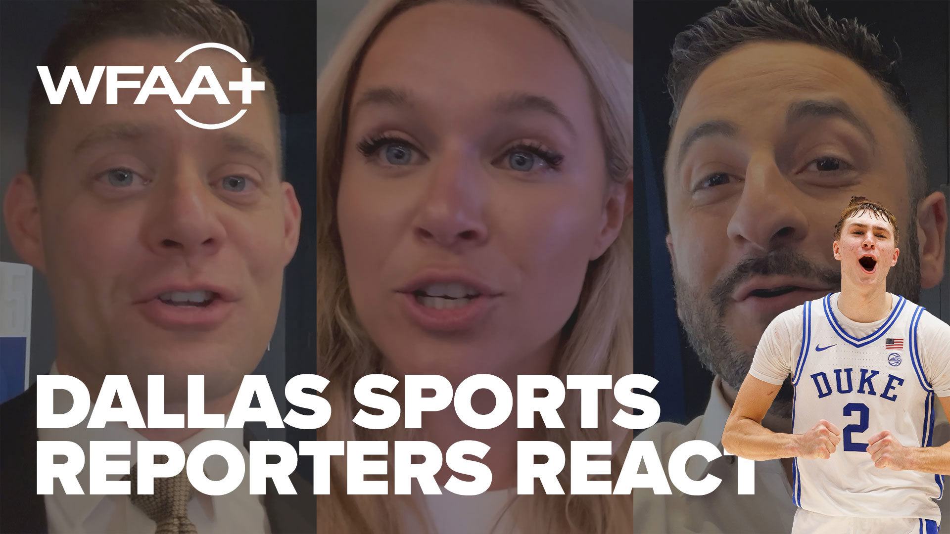 WFAA sports reporters react to what they saw while covering the Dallas Mavericks on draft night -- from Brooklyn to Dallas -- in a monumental moment for DFW hoops.