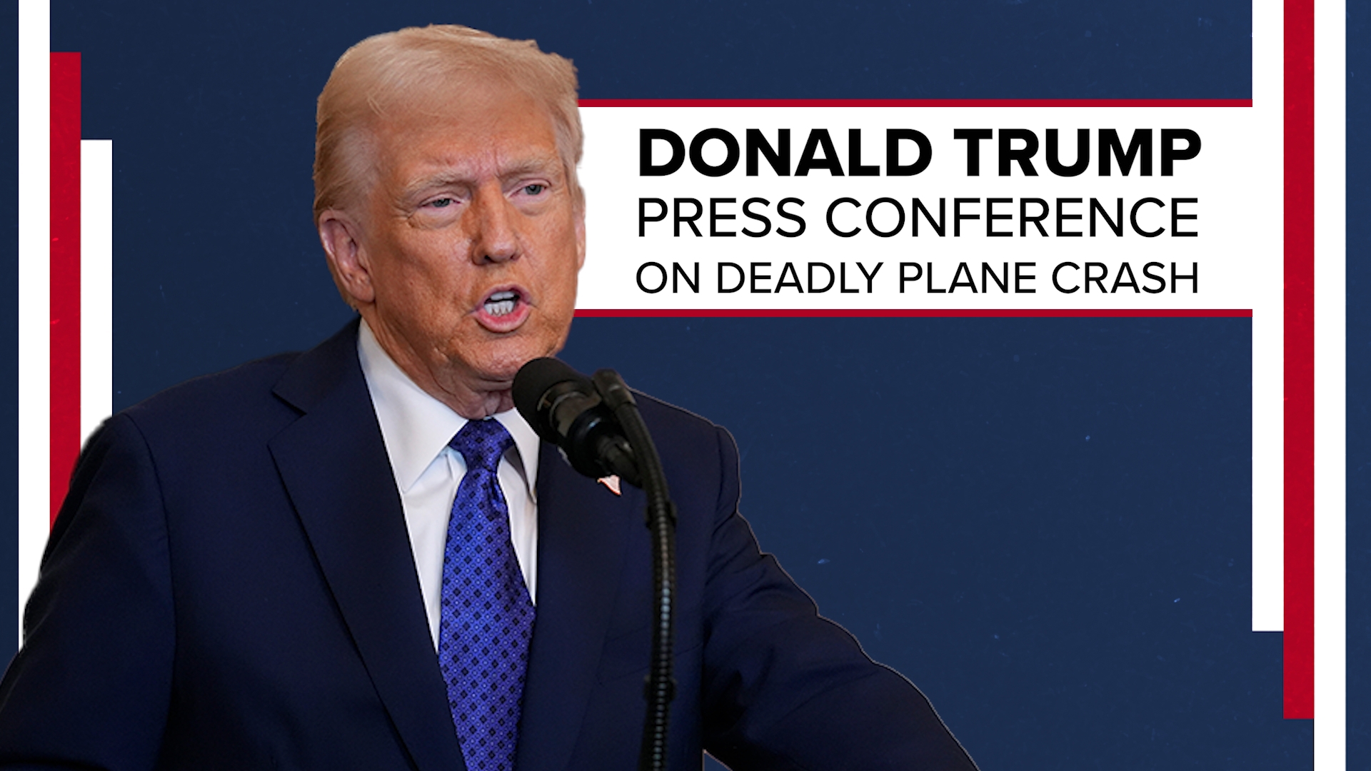 President Trump is set to speak Thursday morning after the deadly Washington, D.C. plane crash.