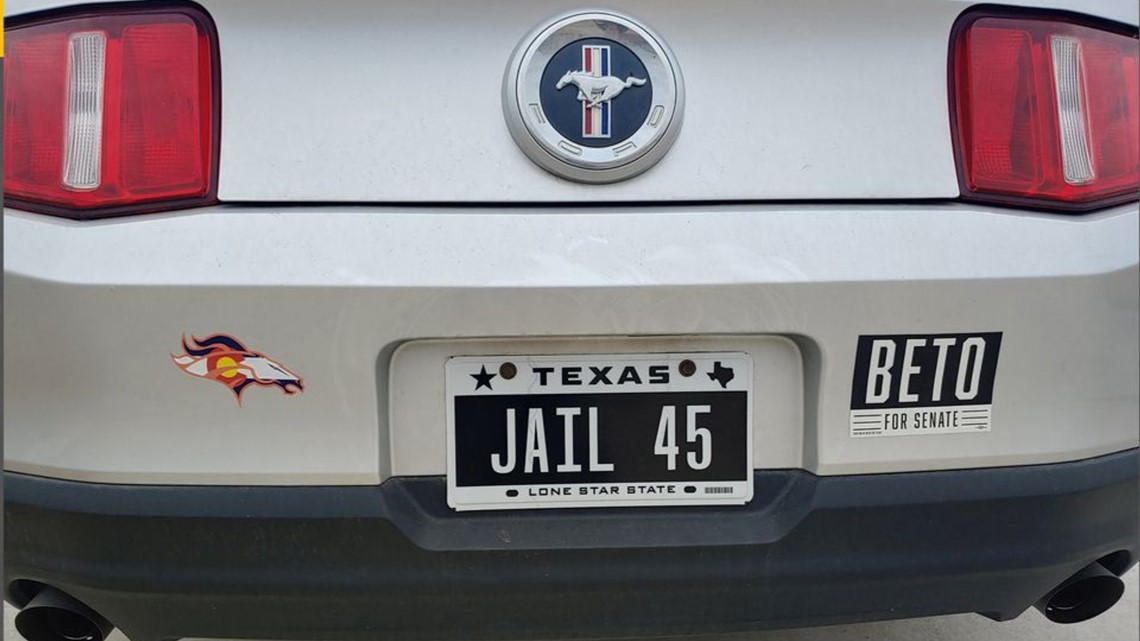 Texas revoked a Fort Worth man's antiTrump license plate. See what