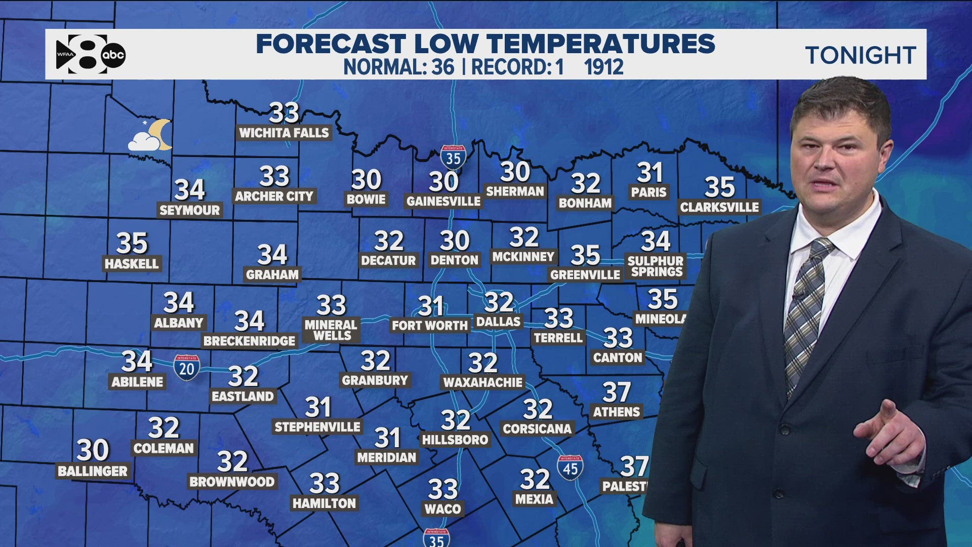 A chilly and below-normal weekend, but afternoons will be well above freezing.