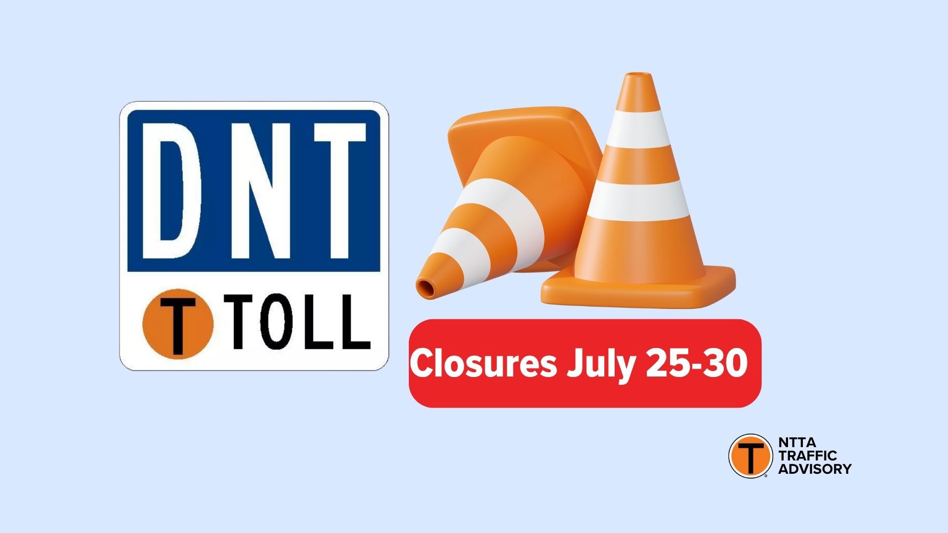 Over the course of several days, both daytime lane reductions and overnight shutdowns are scheduled that will impact commuters across Frisco and central Dallas.