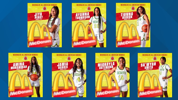 DeSoto girls basketball lands 7(!) McDonald's All-American nominations