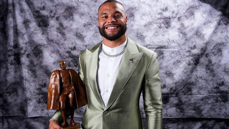 Dak Prescott booed while receiving award at Super Bowl - as 'disrespectful'  fans slammed for 'ruining his moment'